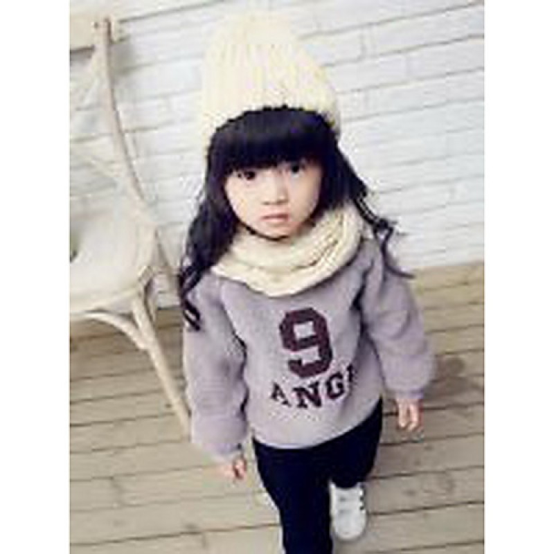 Girl Casual/Daily / Sports Solid Hoodie ...