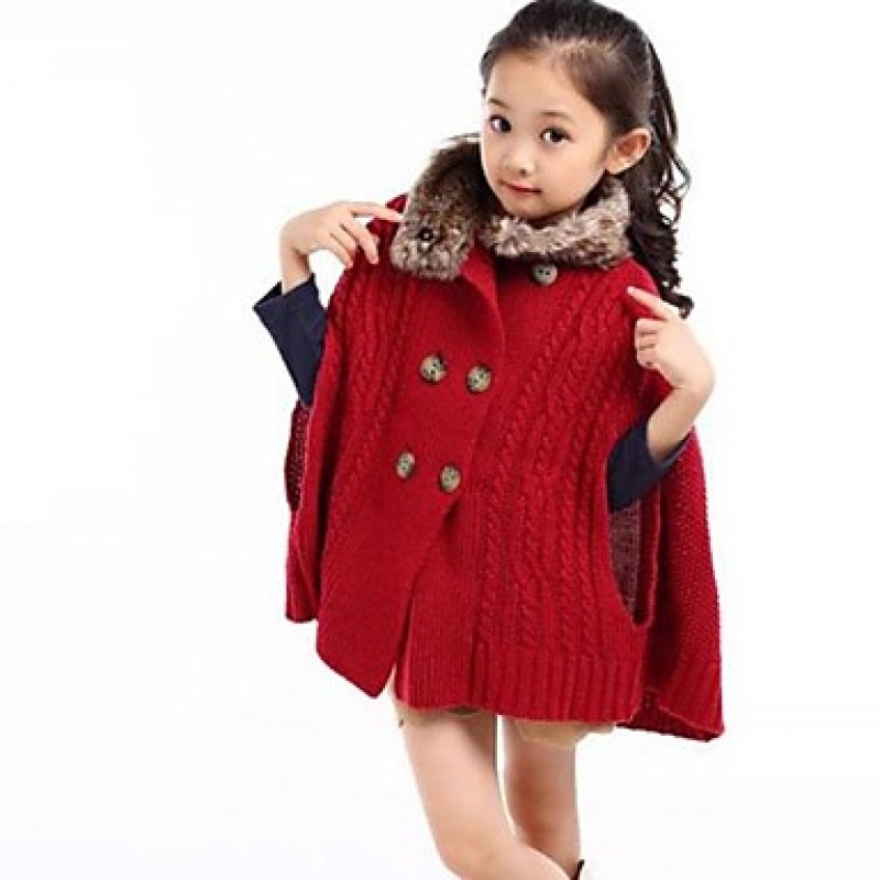 Girl's Red Sweater & Cardigan / Jack...
