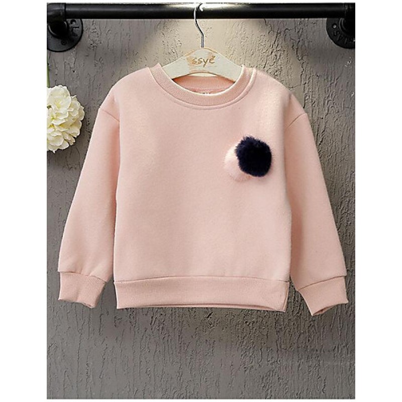 Girl's Casual/Daily Solid Hoodie & S...